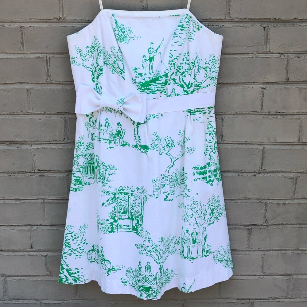 NWT Lilly Pulitzer Size 8 Spring Fever Toile - Picture 3 of 11